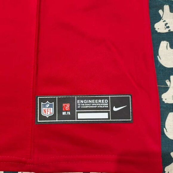 George Kittle Scarlet San Francisco 49ers #85 Nike Jersey - Picture 8 of 8